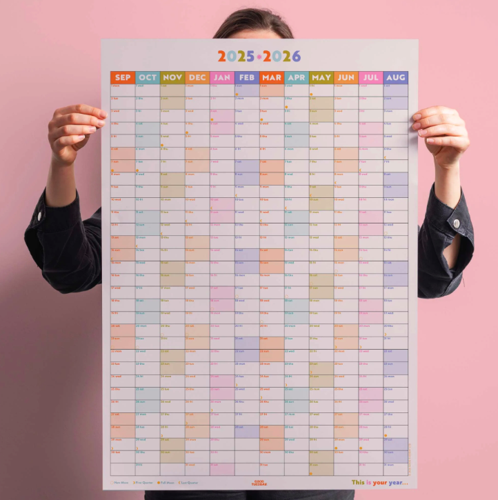 2026 Wallplanner (Portrait)