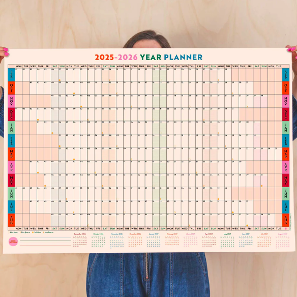 2026 Wallplanner (Landscape)