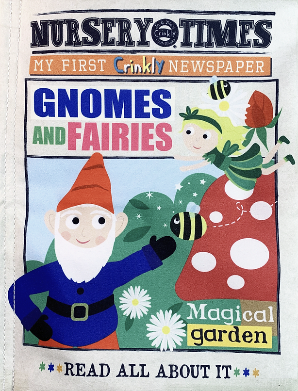 Gnomes and fairies Jo & Nic's crinkly newspaper