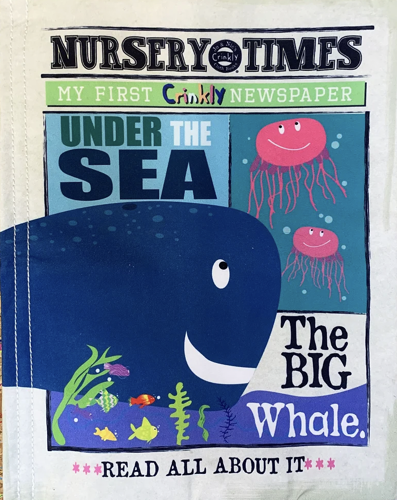 Nursery Times: Under the sea Jo & Nic's Crinkly newspaper