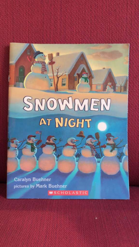 Snowmen at Night by Caralyn Buehner