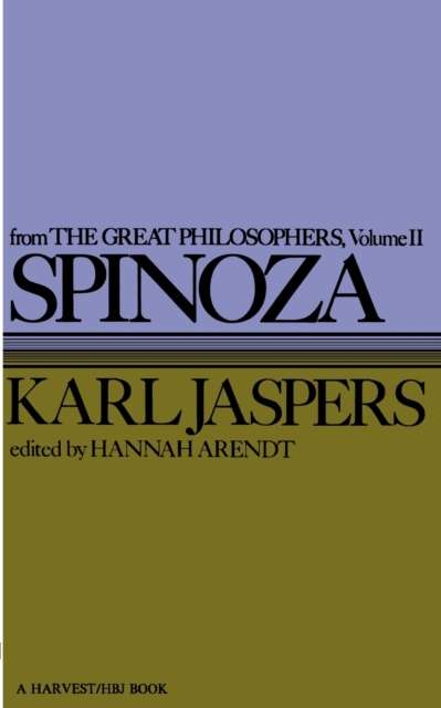 Spinoza by Karl Jaspers