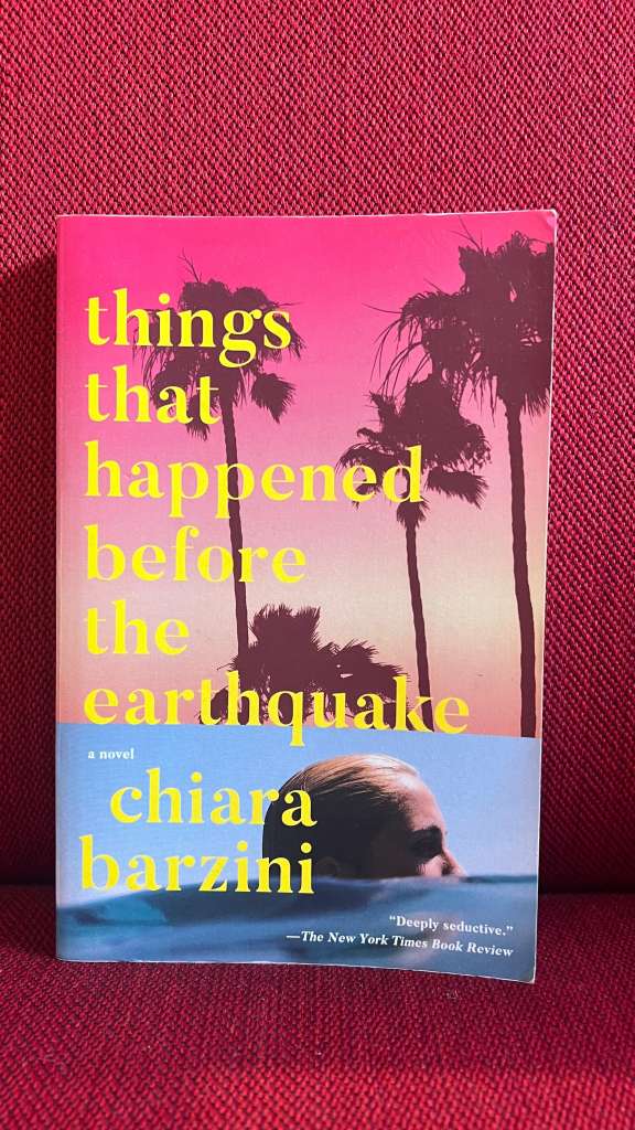 Things That Happened Before the Earthquake : A Novel by Chiara Barzini