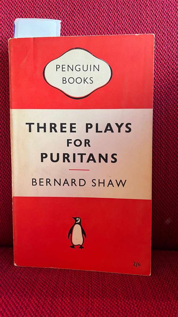 Three Plays for Puritans by Bernard Shaw