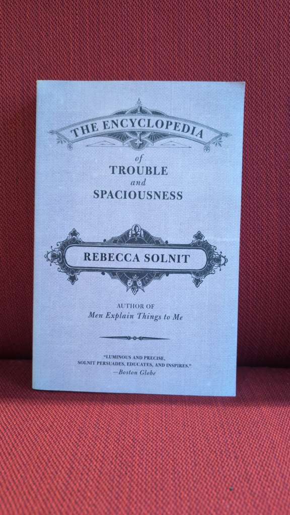 The Encyclopedia of Trouble and Spaciousness by Rebecca Solnit
