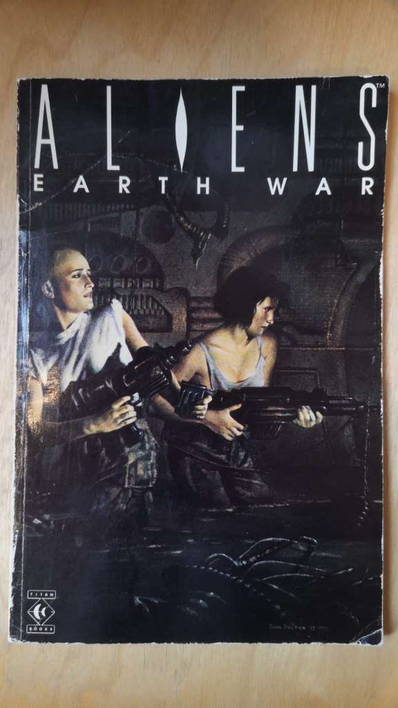 Aliens : Earth War : Vol III (1991; Softcover) By Mark Verheiden