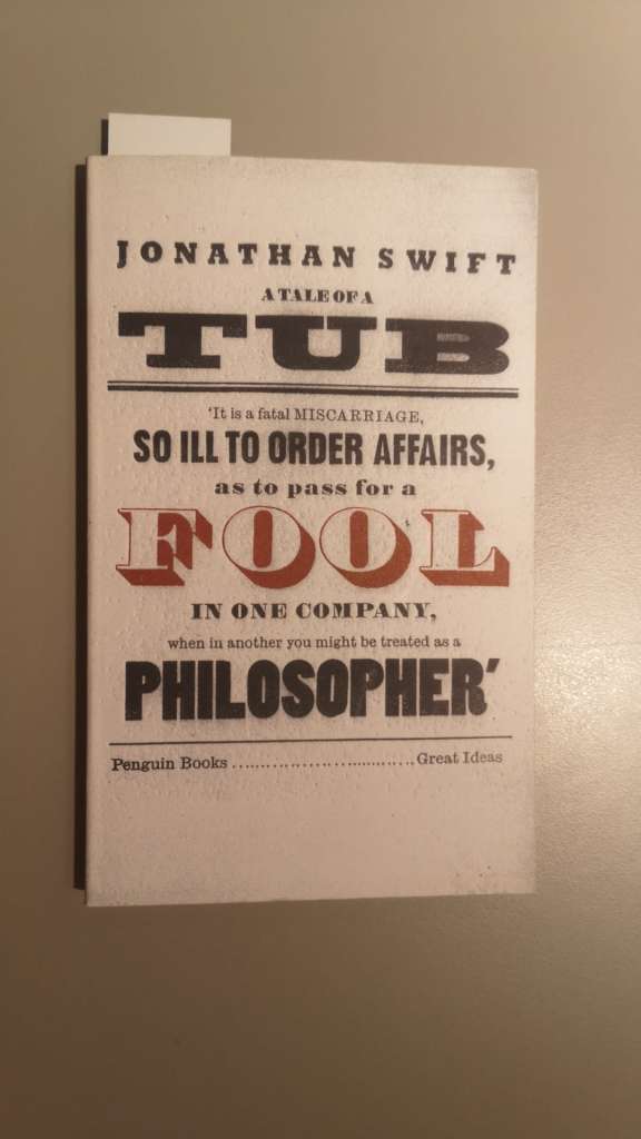 A Tale of A Tub by Jonathan Swift
