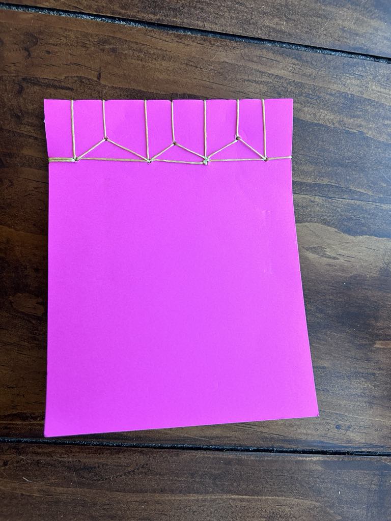 Book making workshop with Melissa