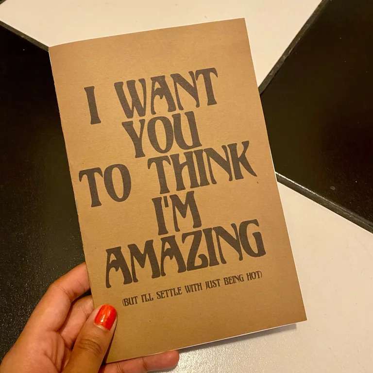 I want you to think I'm amazing Bre's Tiny Print Shop