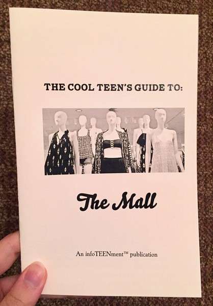Cool Teen's Guide To The Mall by Microcosm Zine