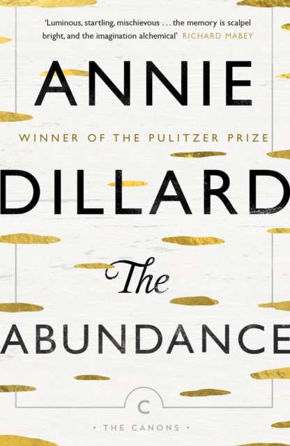 The Abundance by Annie Dillard (Author) , Geoff Dyer (Introduction By)