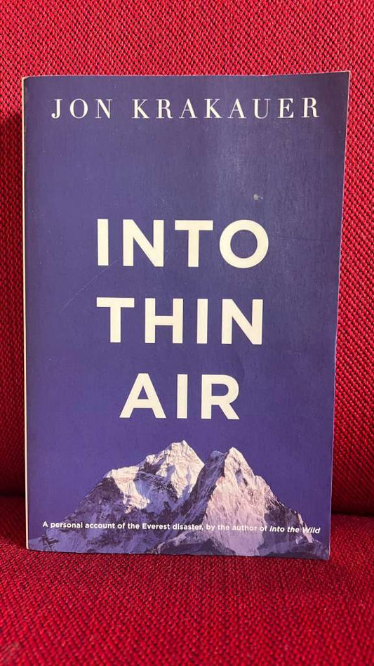 Into Thin Air by Jon Krakauer
