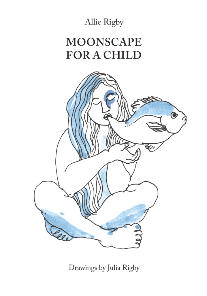 Moonscape for a child by Allie Rigby