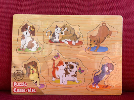 Puzzle Casse-tête Real wood toys