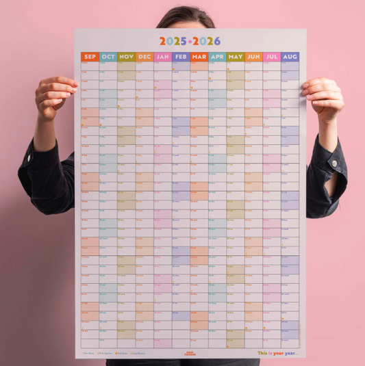 2026 Wallplanner (Portrait)