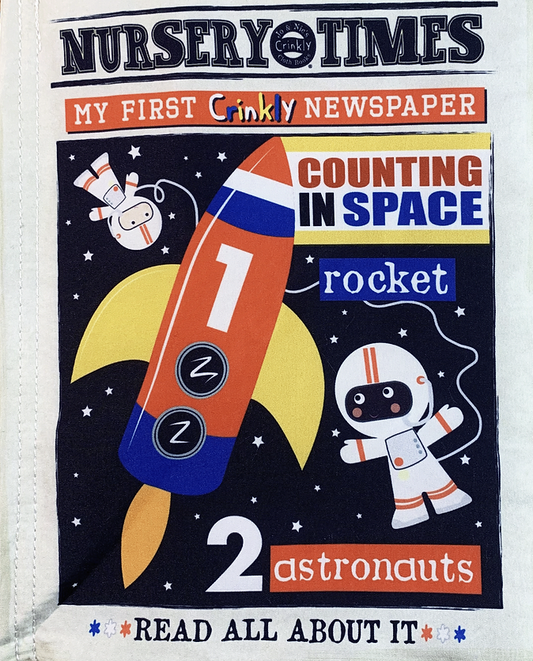 Counting in Space Jo & Nic's Crinkly Cloth Books