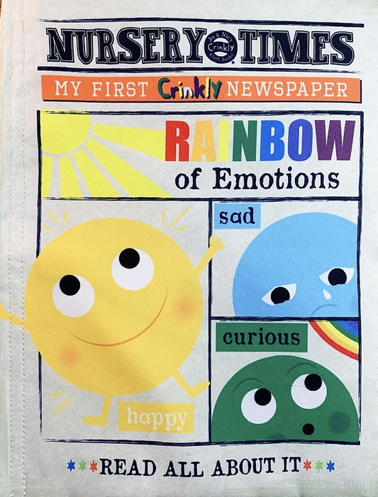 Rainbow of Emotions - My First Crinkly Newspaper Nursery Times