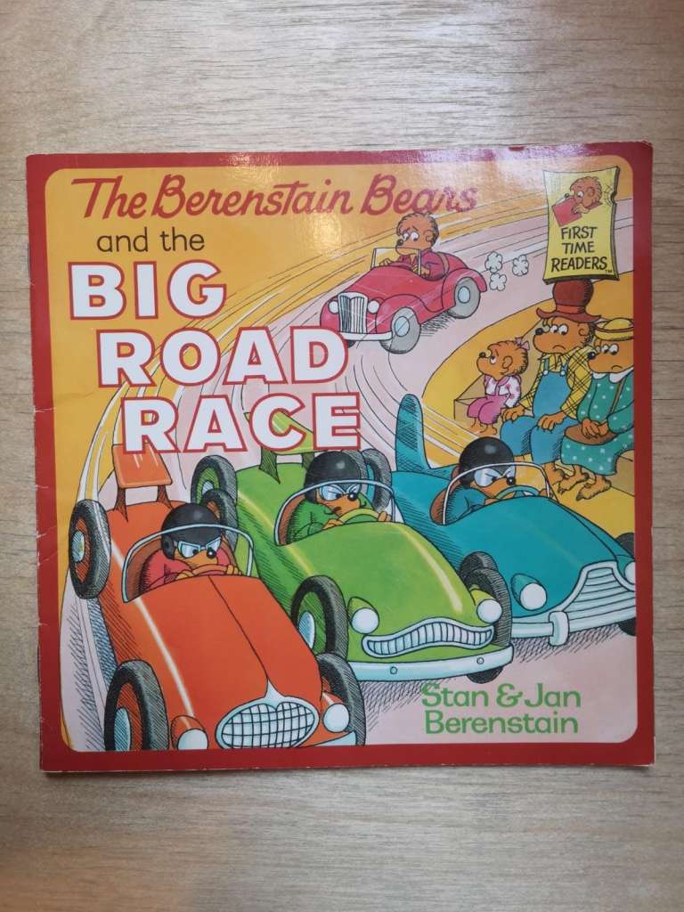 The Berenstain Bears and the Big Road Race Paperback – Picture Book, October 12, 1987 by Stan Berenstain (Author), Jan Berenstain (Author)