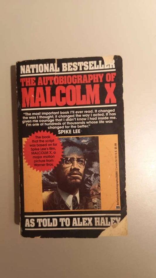 The Autobiography of Malcolm X (Vintage Copy)