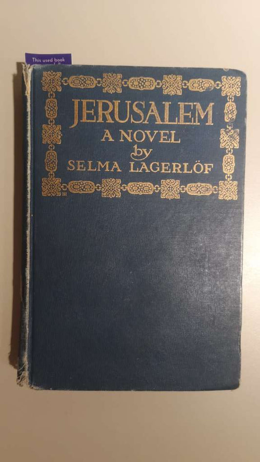 Jerusalem by Selma Lagerlof (Rare 1915 edition) (Hardcover)