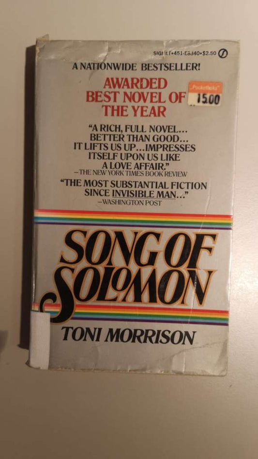 Song of Solomon by Toni Morrison