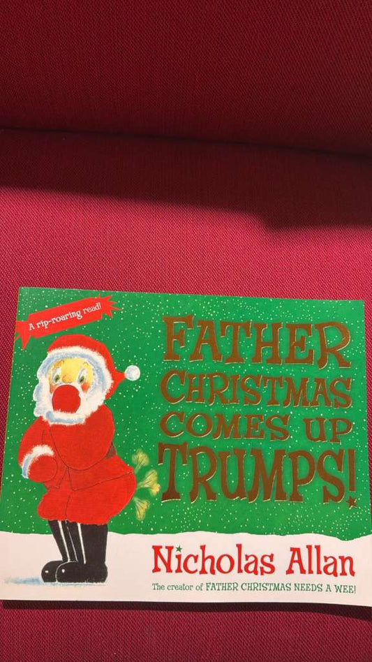 Father Christmas comes up trumps! by Nicholas Allan