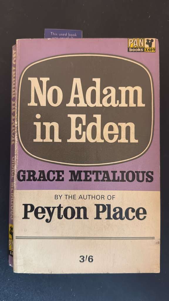 No Adam in Eden by Grace Metalious