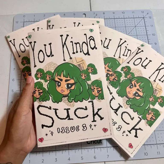 You Kinda Suck issue 3 Bre's Tiny Print Shop