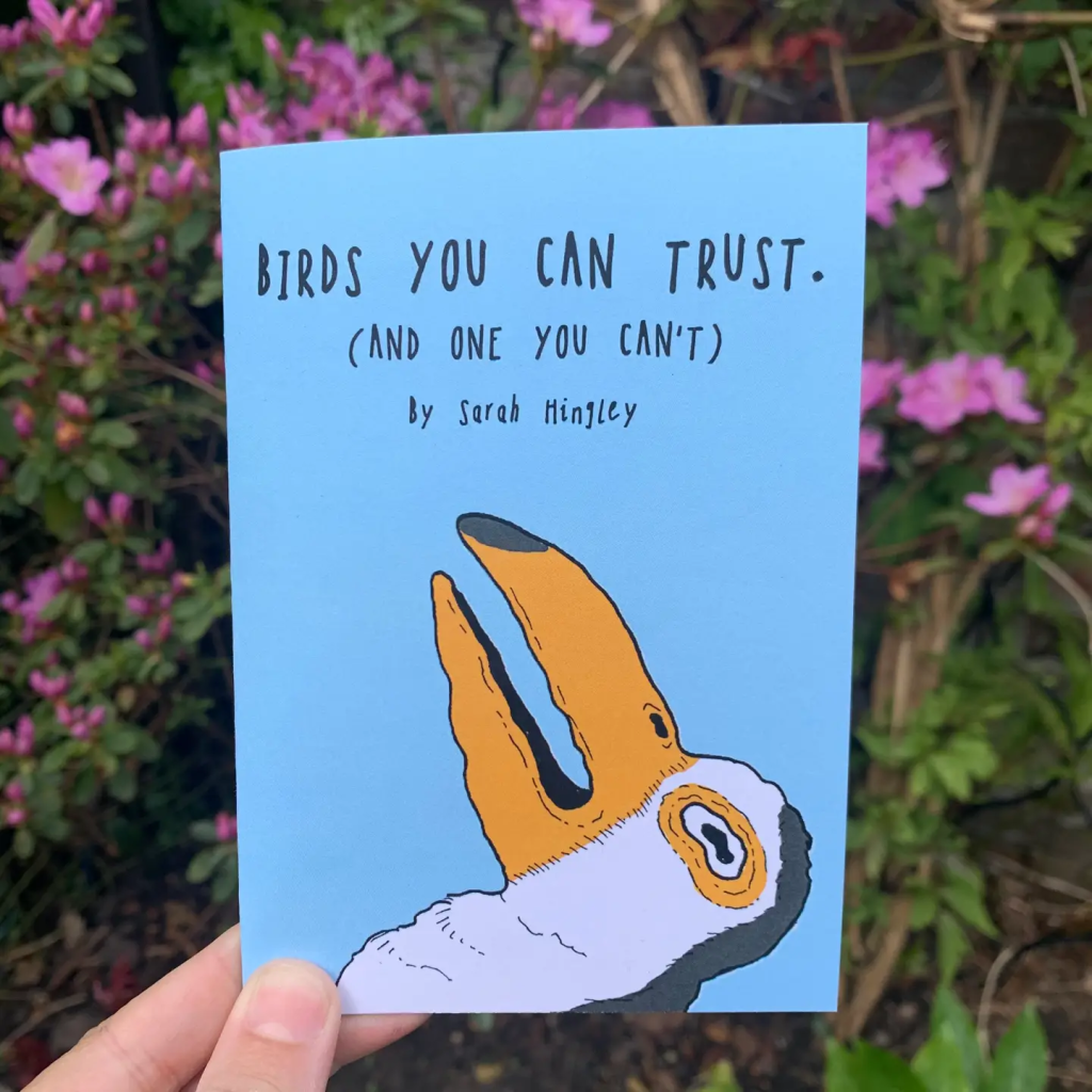 Birds you can trust by Sarah Hingley