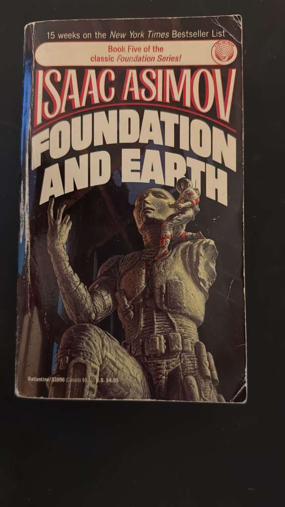 Foundation and earth by Isaac Asimov