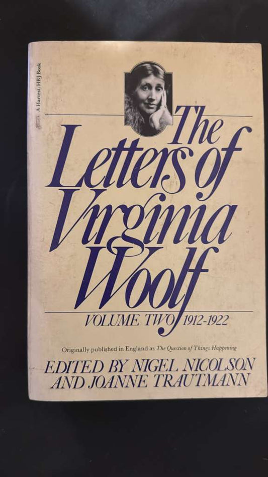 The Letters of Virginia Woolf vol. 2 1912-1922