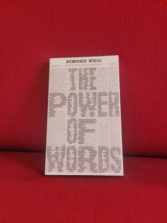 The Power of Words by Simone Weil