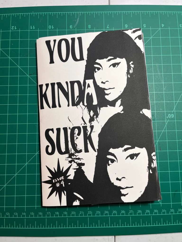 You Kinda Suck issue 4 Bre's Tiny Print Shop